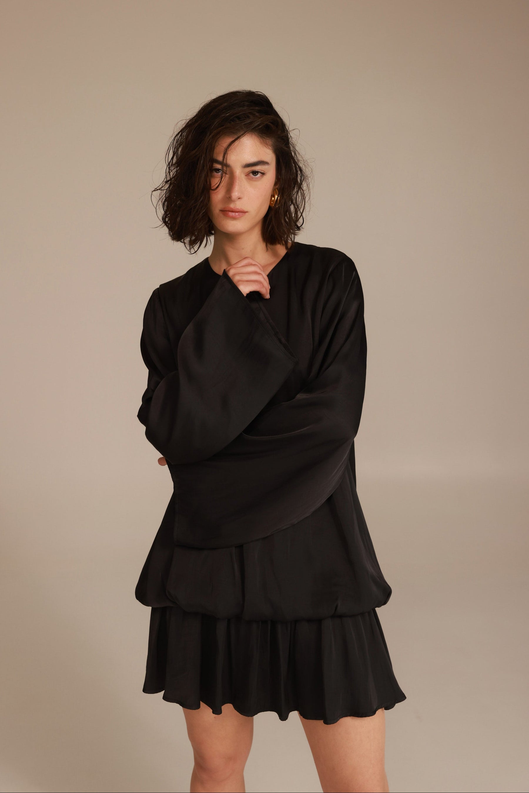 שמלת רוז שחורה