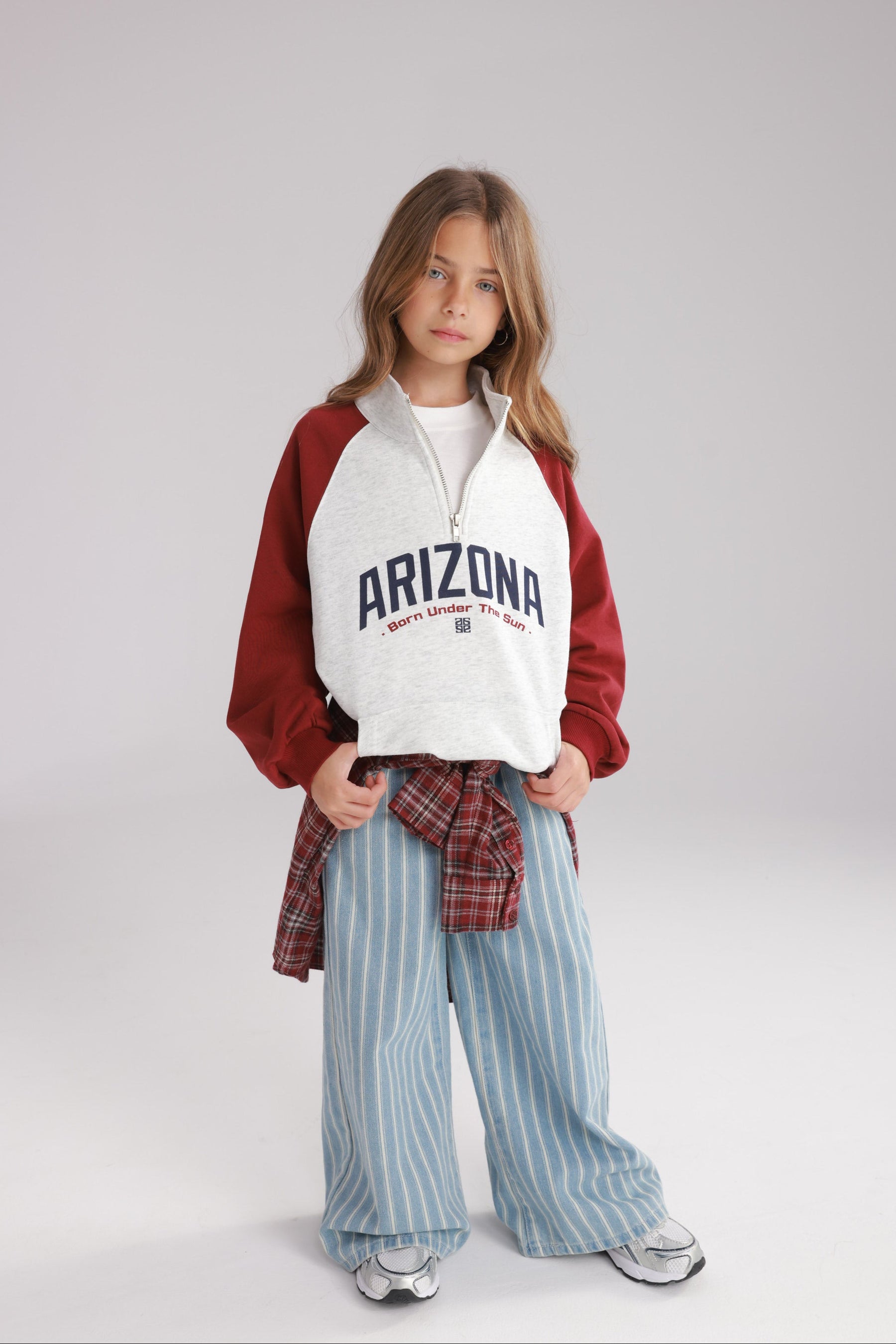 סוויטשירט אייבי אפור