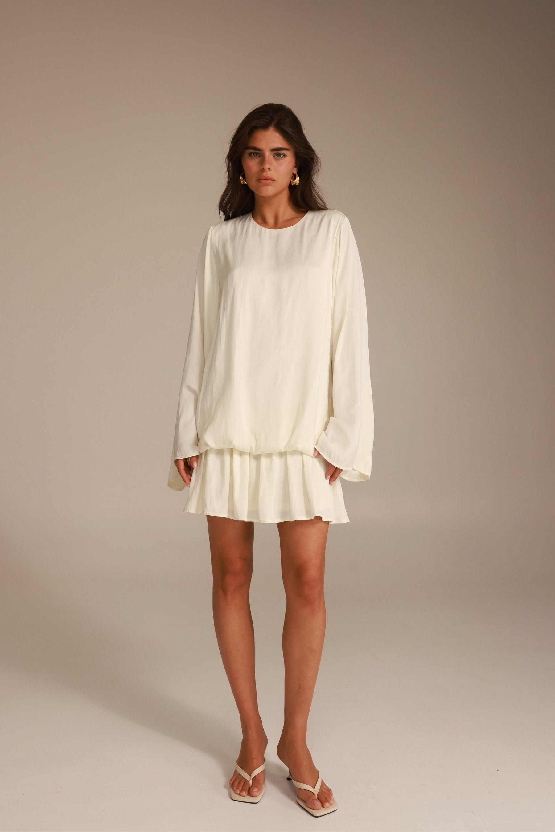 שמלת רוז שמנת