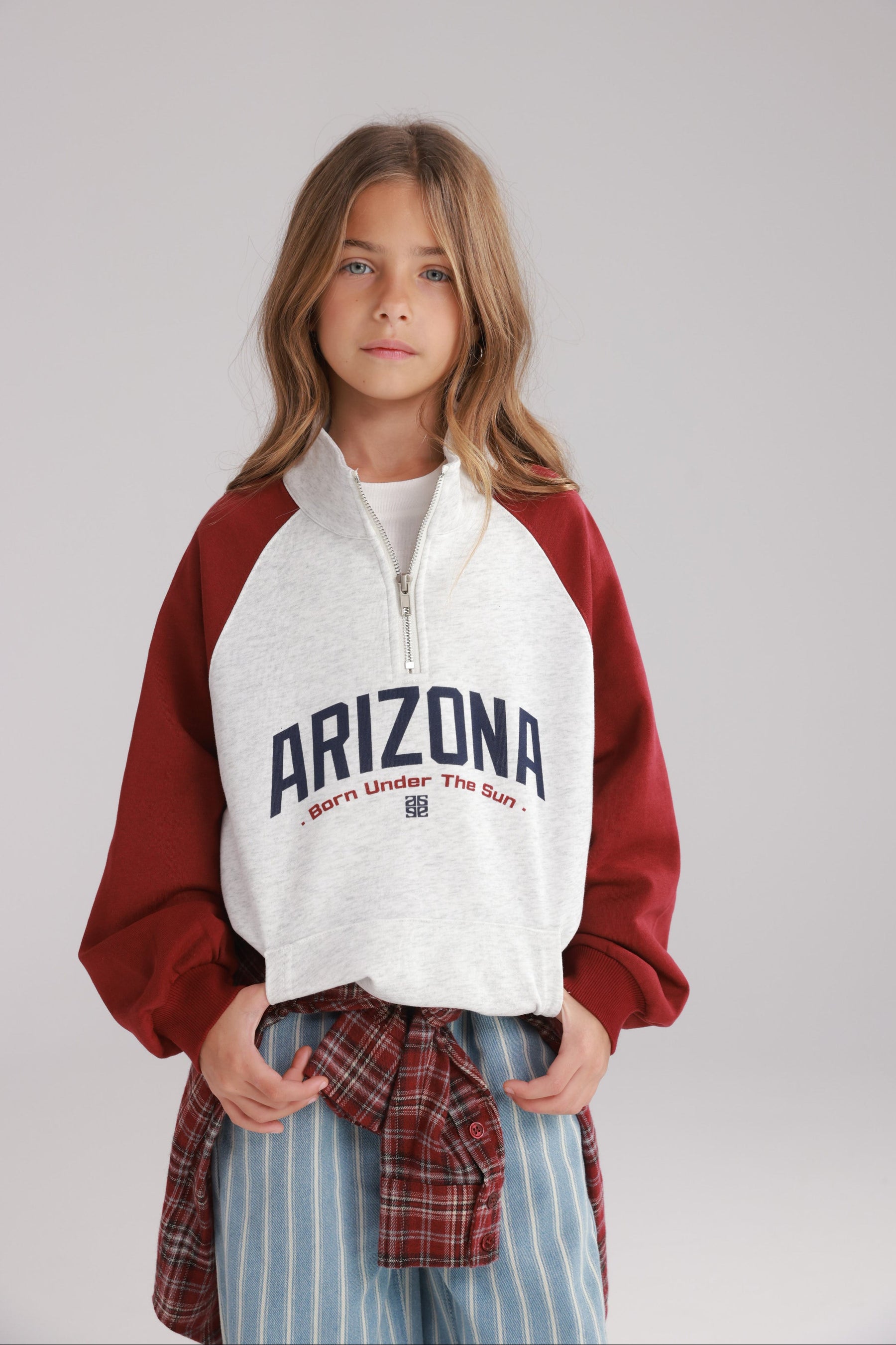 סוויטשירט אייבי אפור