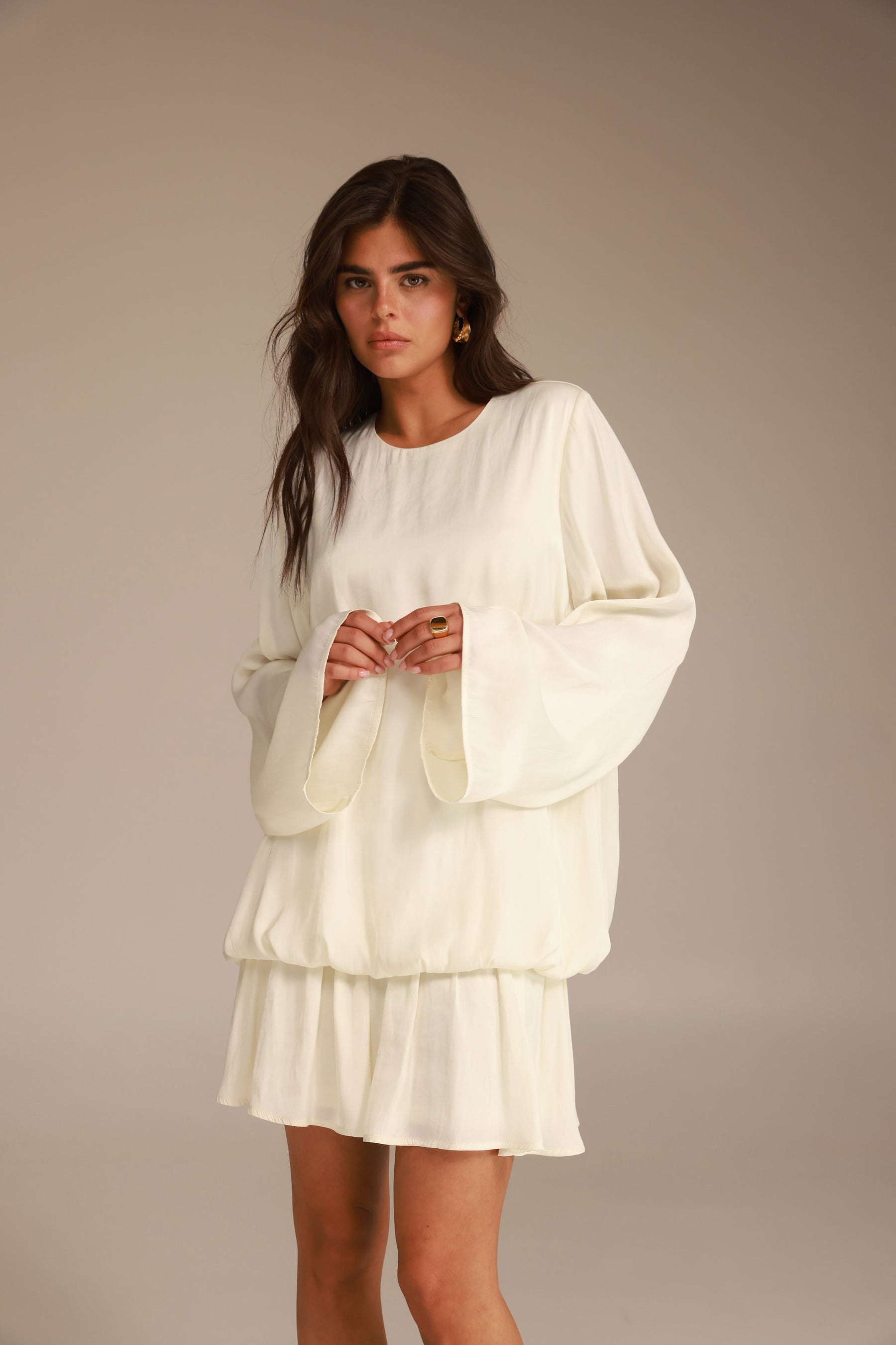 שמלת רוז שמנת