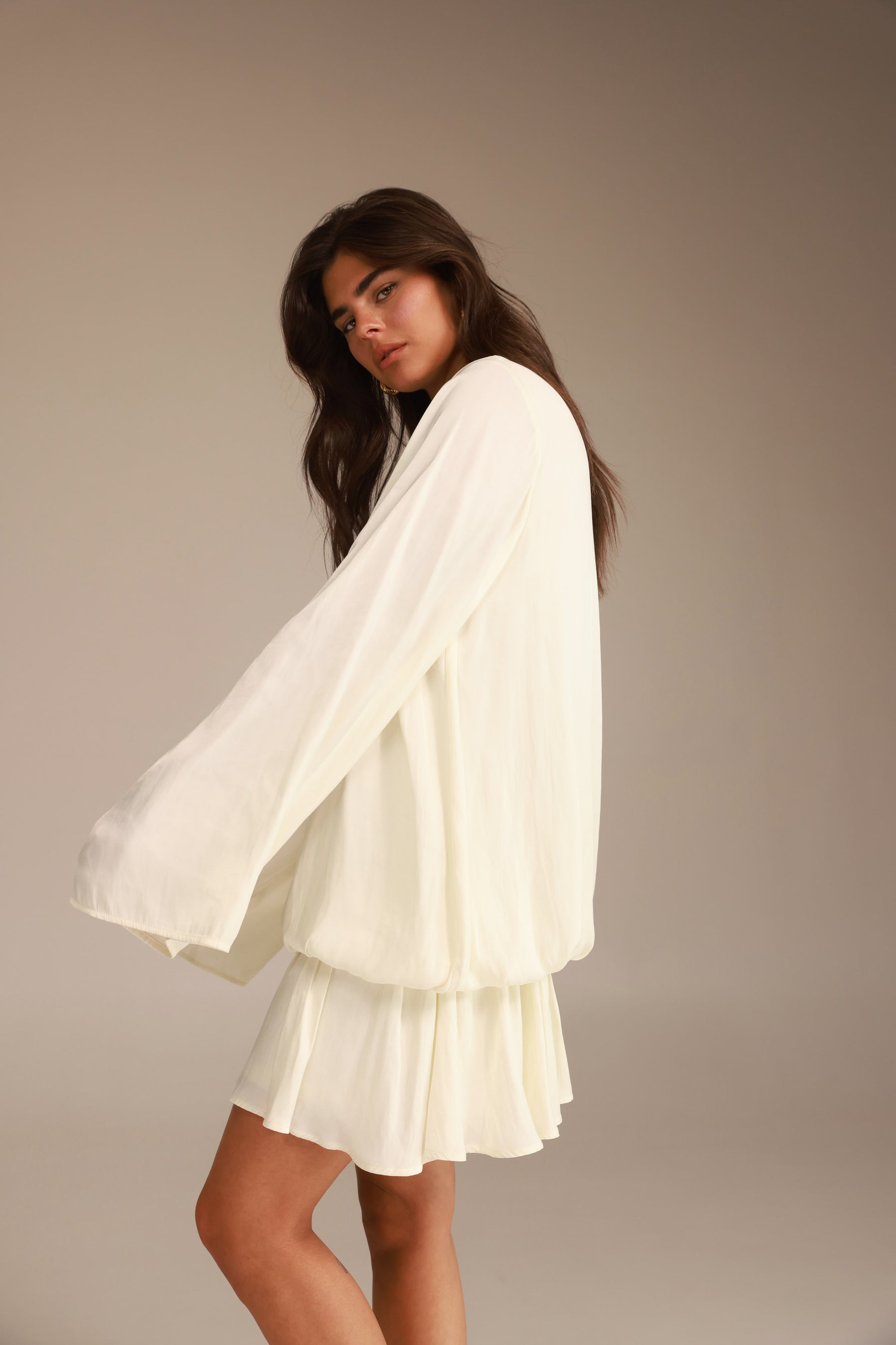 שמלת רוז שמנת