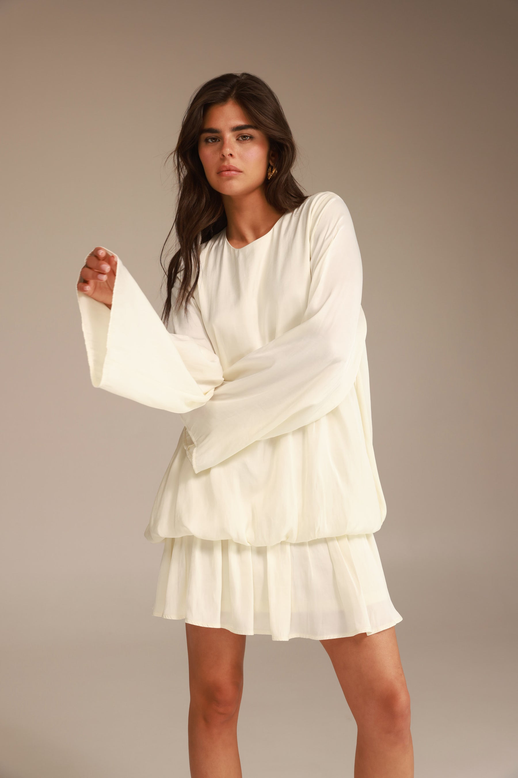 שמלת רוז שמנת