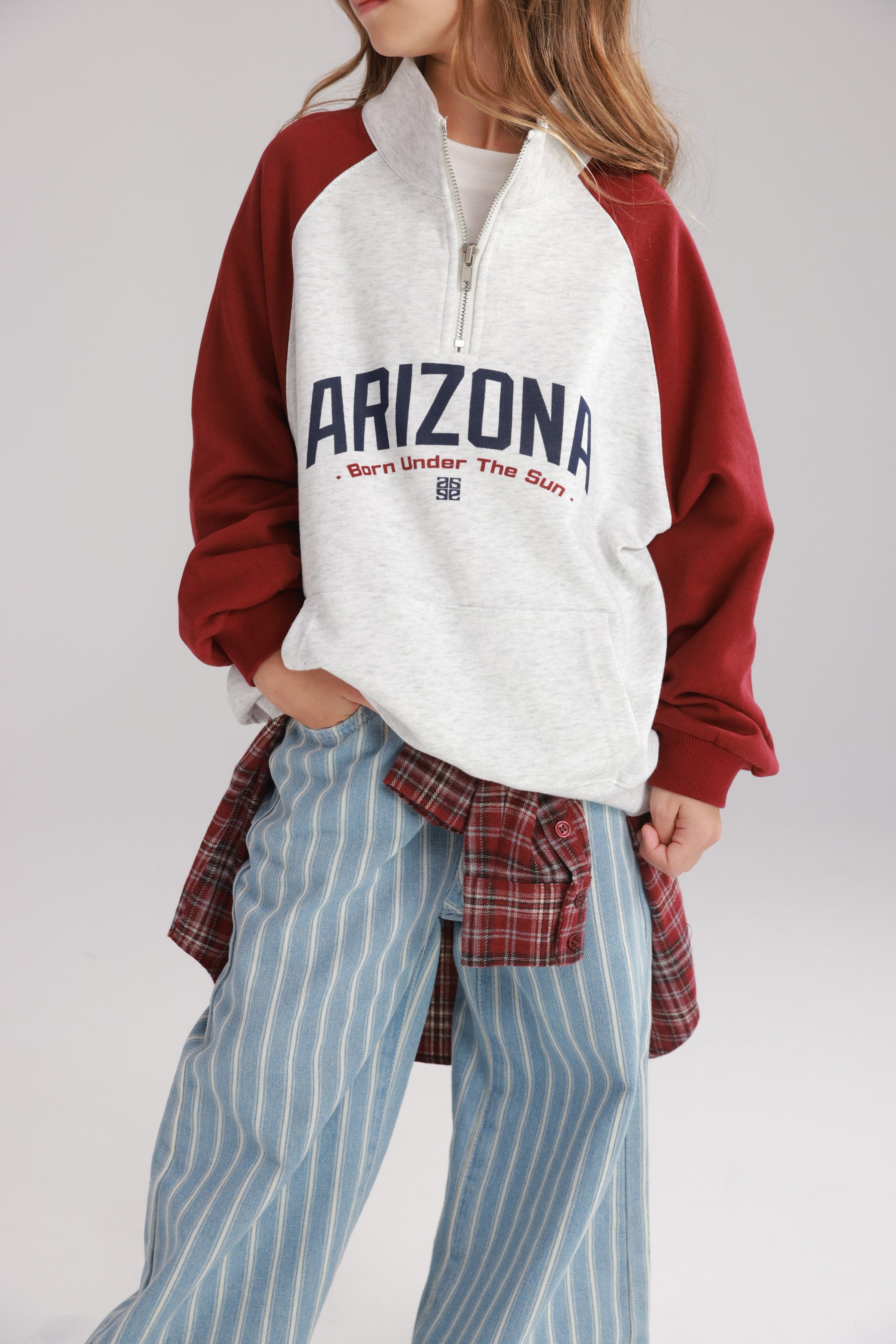 סוויטשירט אייבי אפור