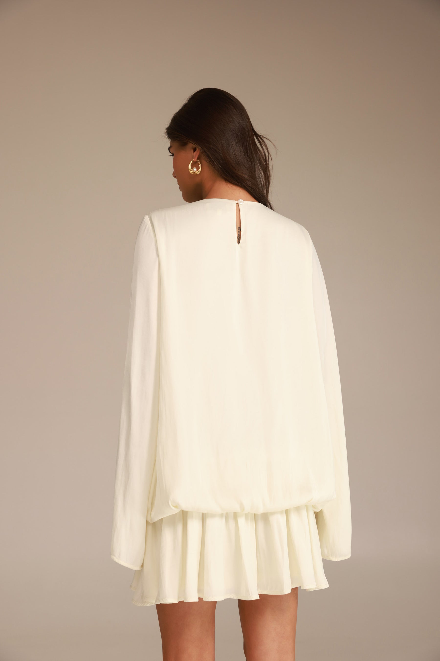 שמלת רוז שמנת