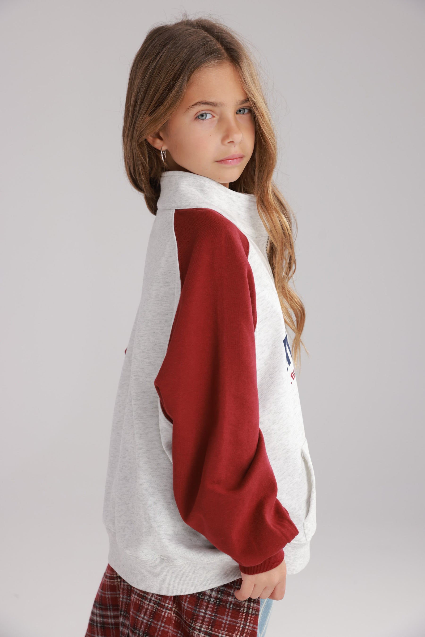 סוויטשירט אייבי אפור