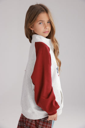 סוויטשירט אייבי אפור