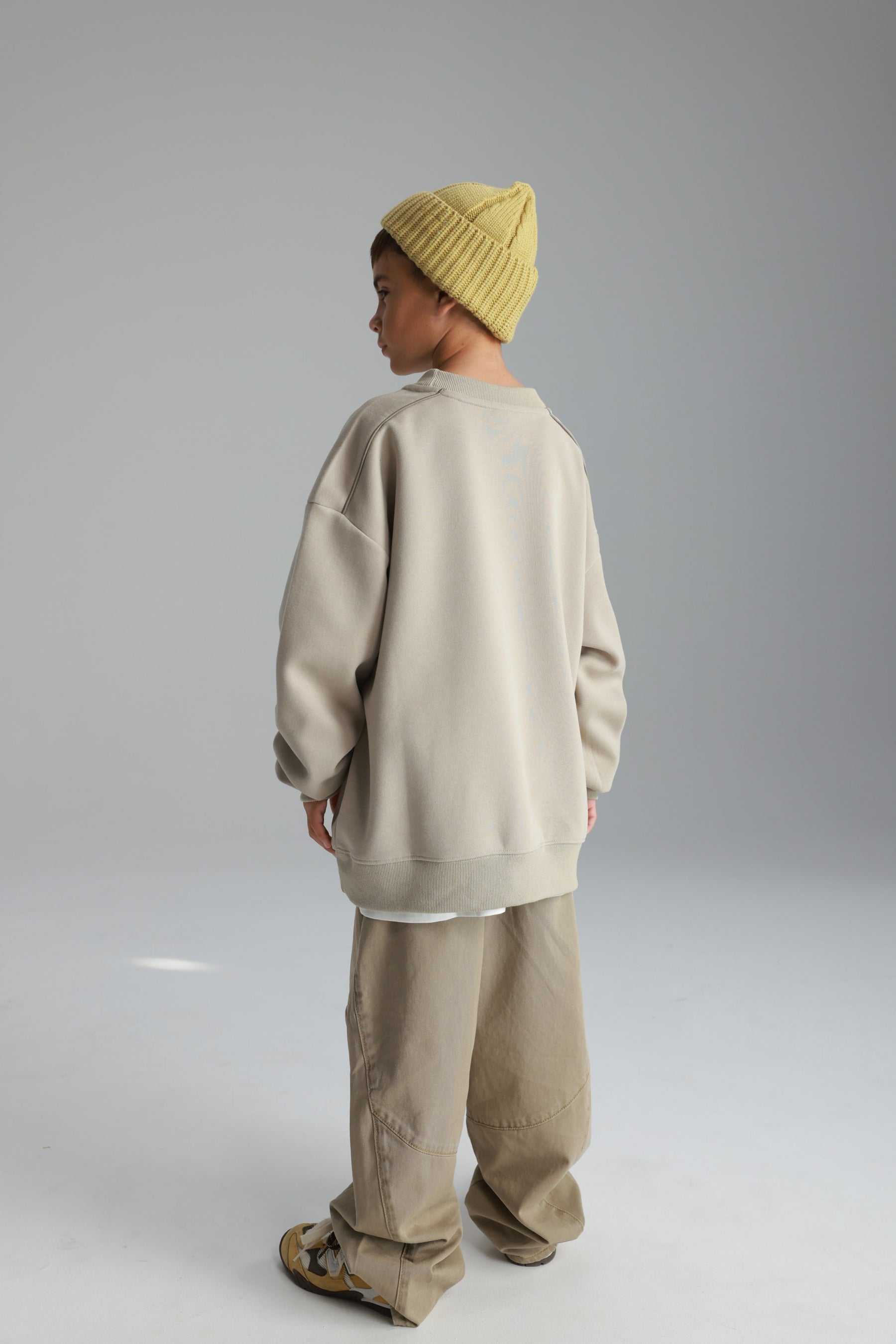 סוויטשירט היילי בז'