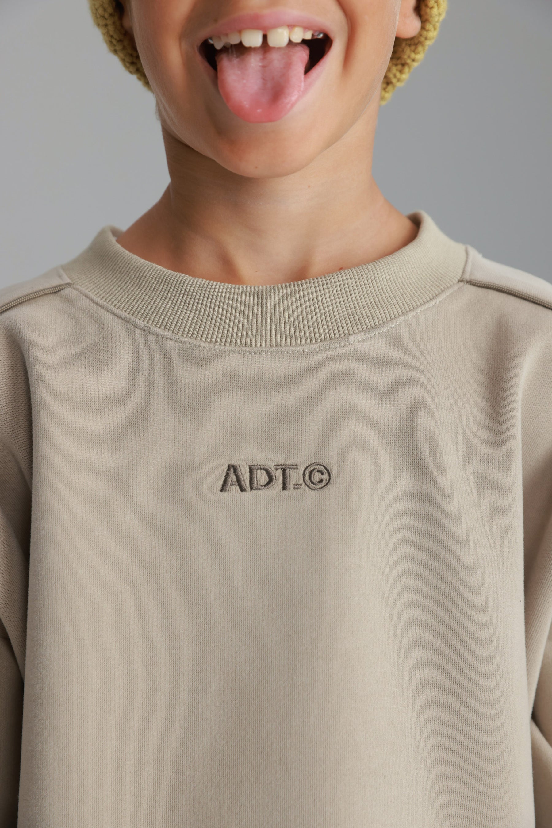 סוויטשירט היילי בז'