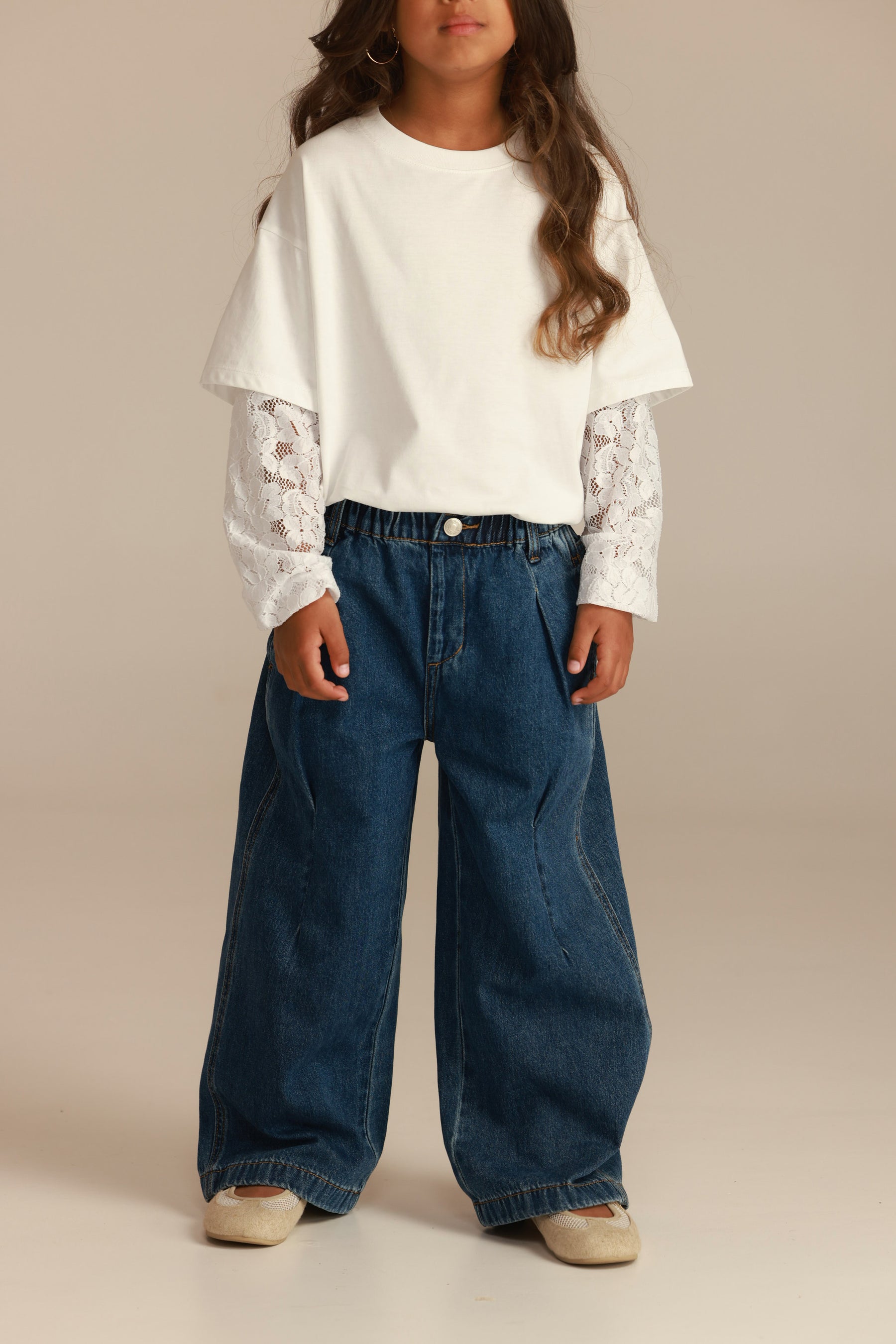 ג'ינס מגנוליה כחול כהה