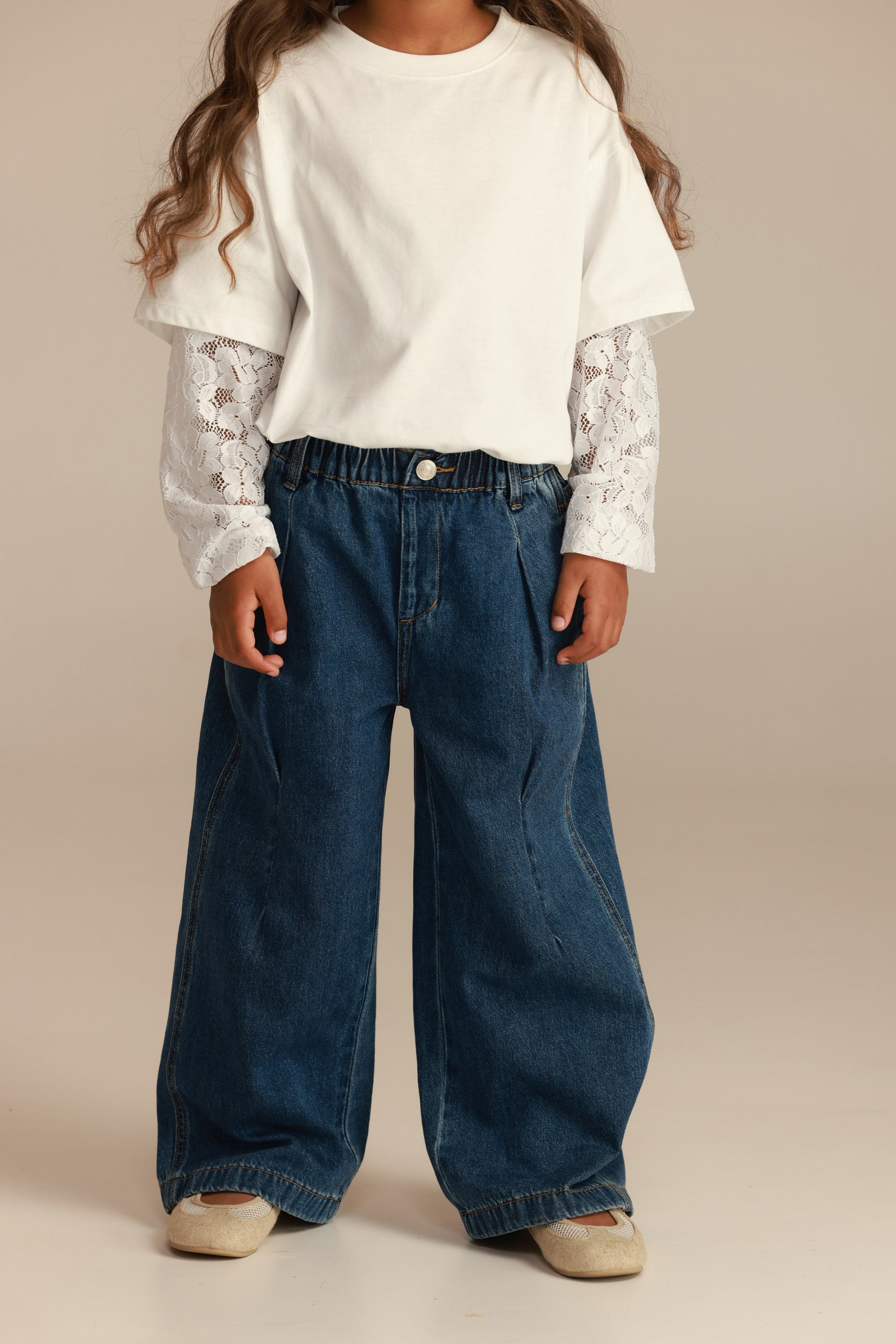 ג'ינס מגנוליה כחול כהה