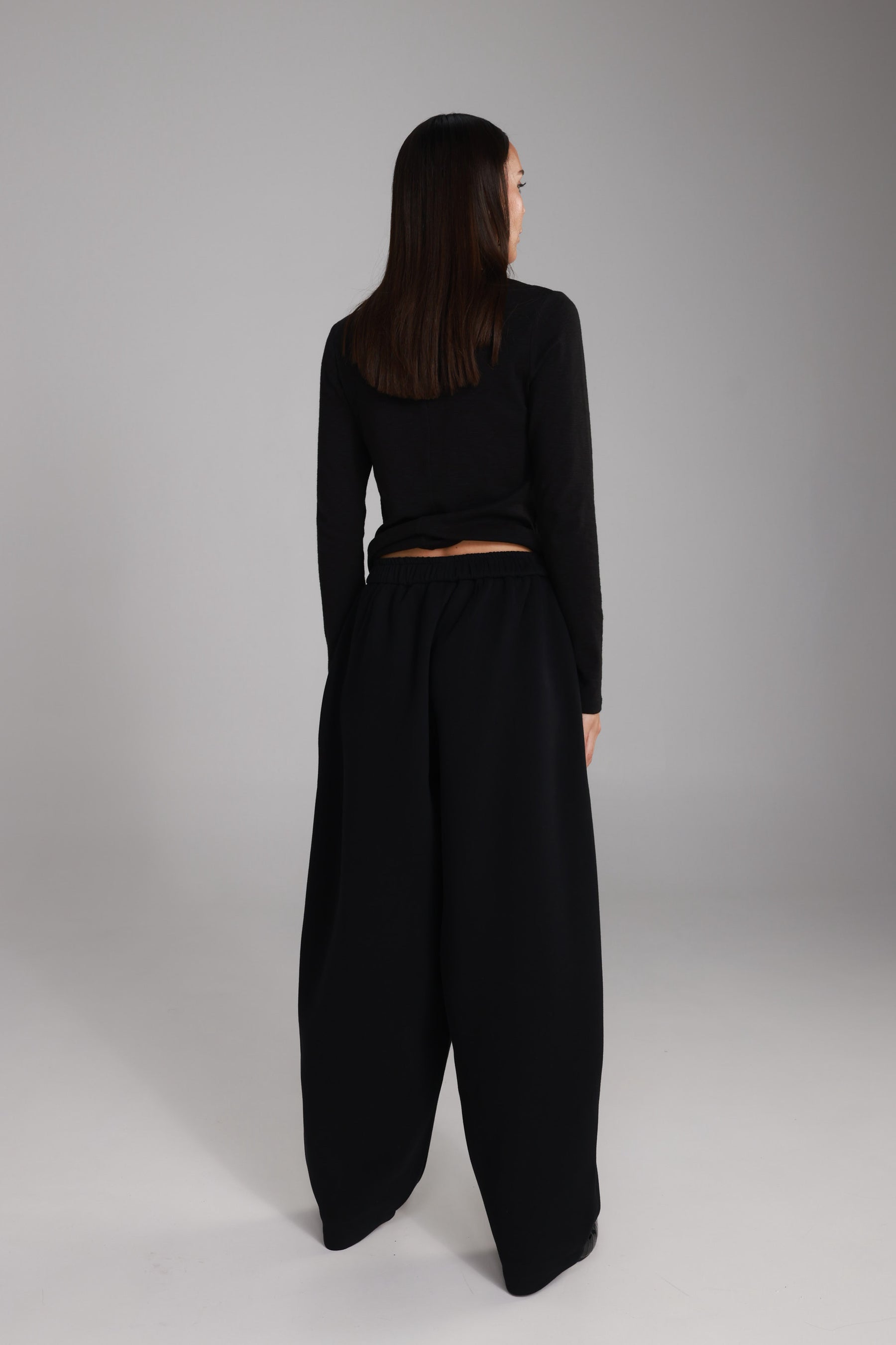 מכנסי אייבי שחורים