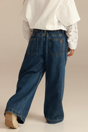 ג'ינס מגנוליה כחול כהה