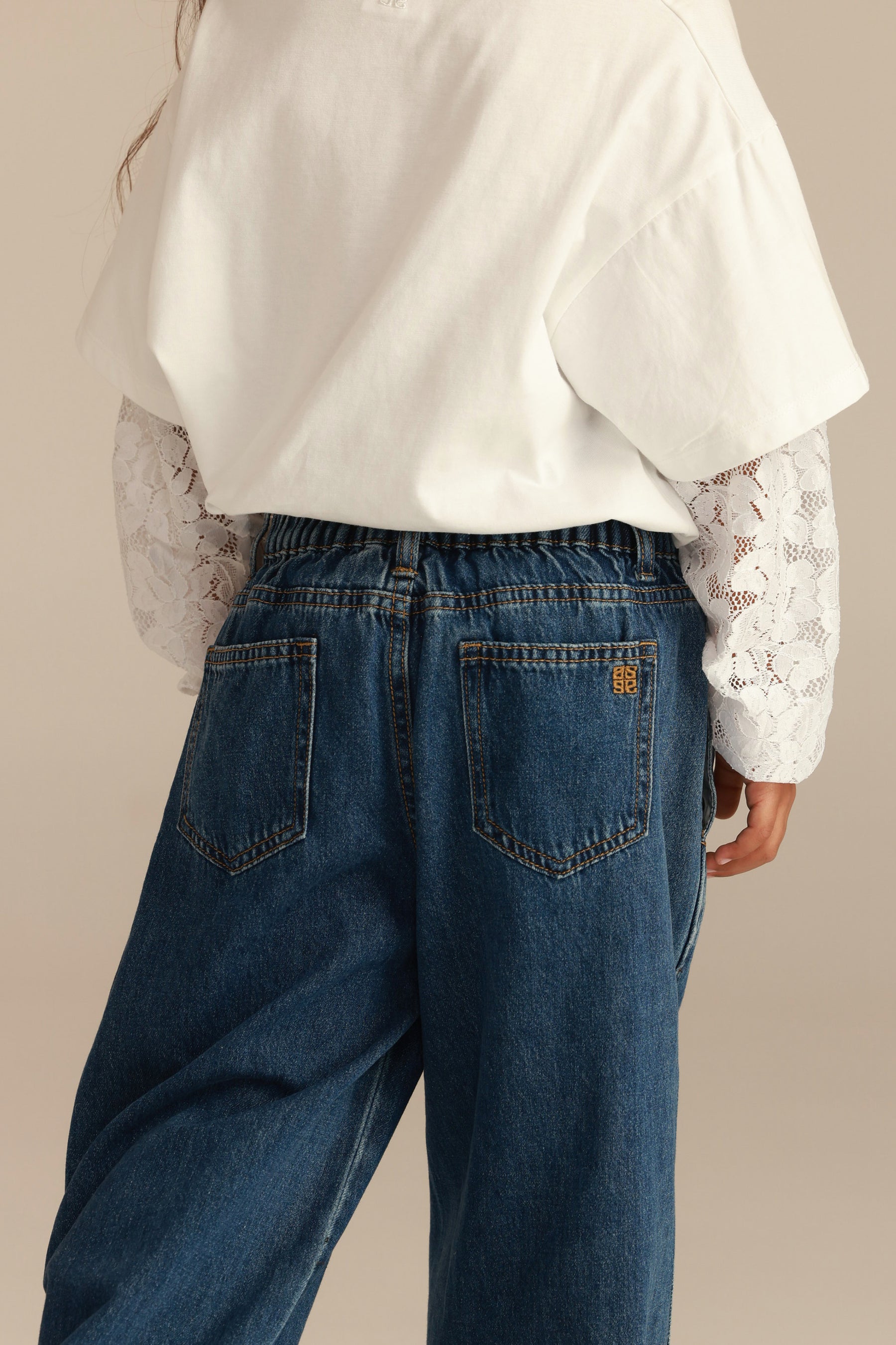 ג'ינס מגנוליה כחול כהה