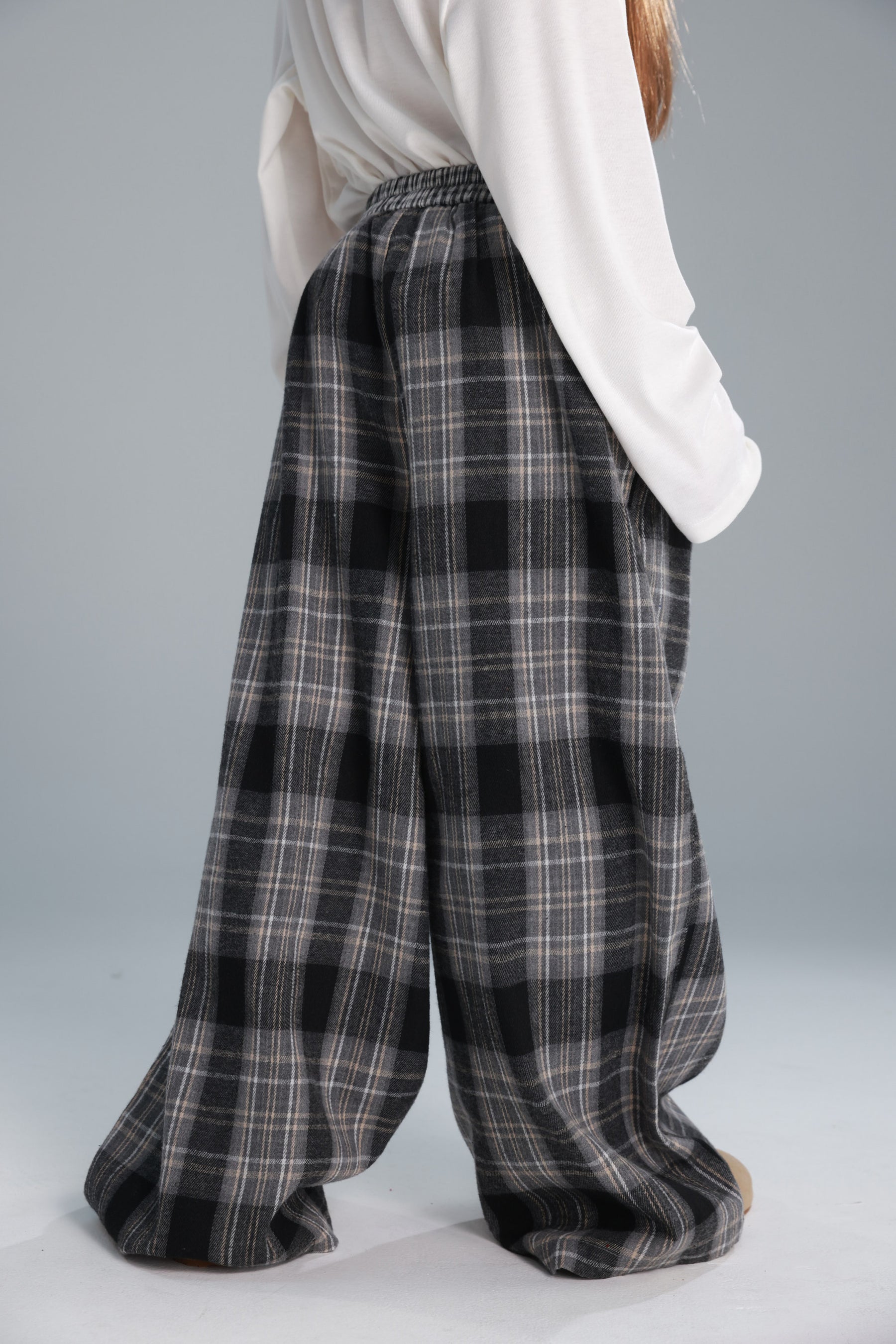 מכנסי סטיב אפורים