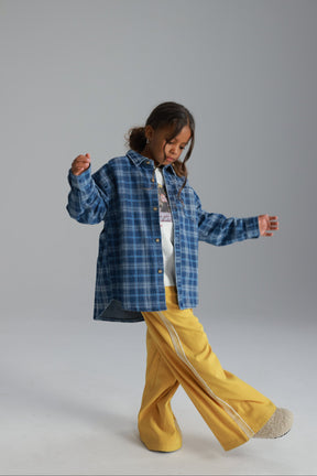 מכנסי ונסה צהובים