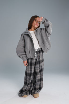 מכנסי סטיב אפורים