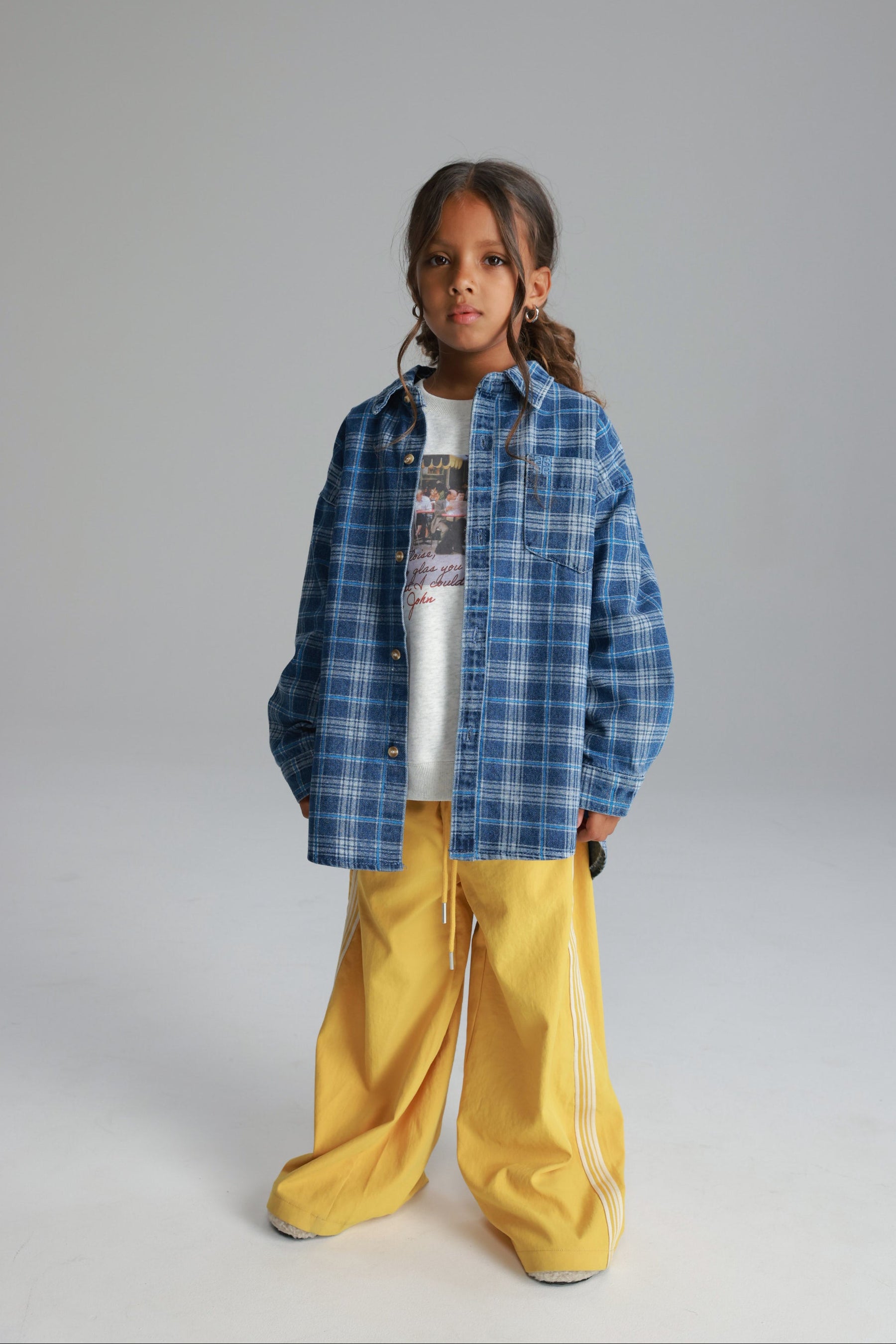 מכנסי ונסה צהובים