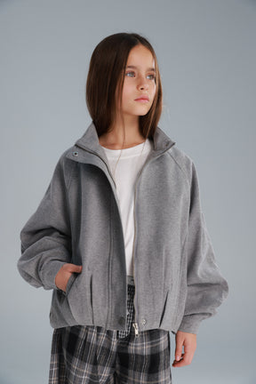 ג'קט ליאון אפור