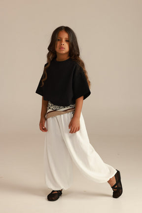 מכנסי מרילו לבנים