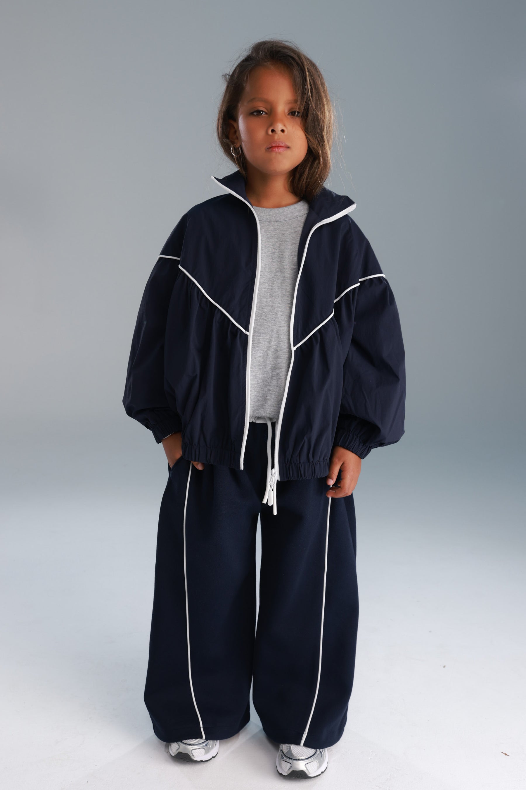 ג'קט מרגרט נייבי