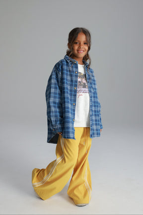 מכנסי ונסה צהובים