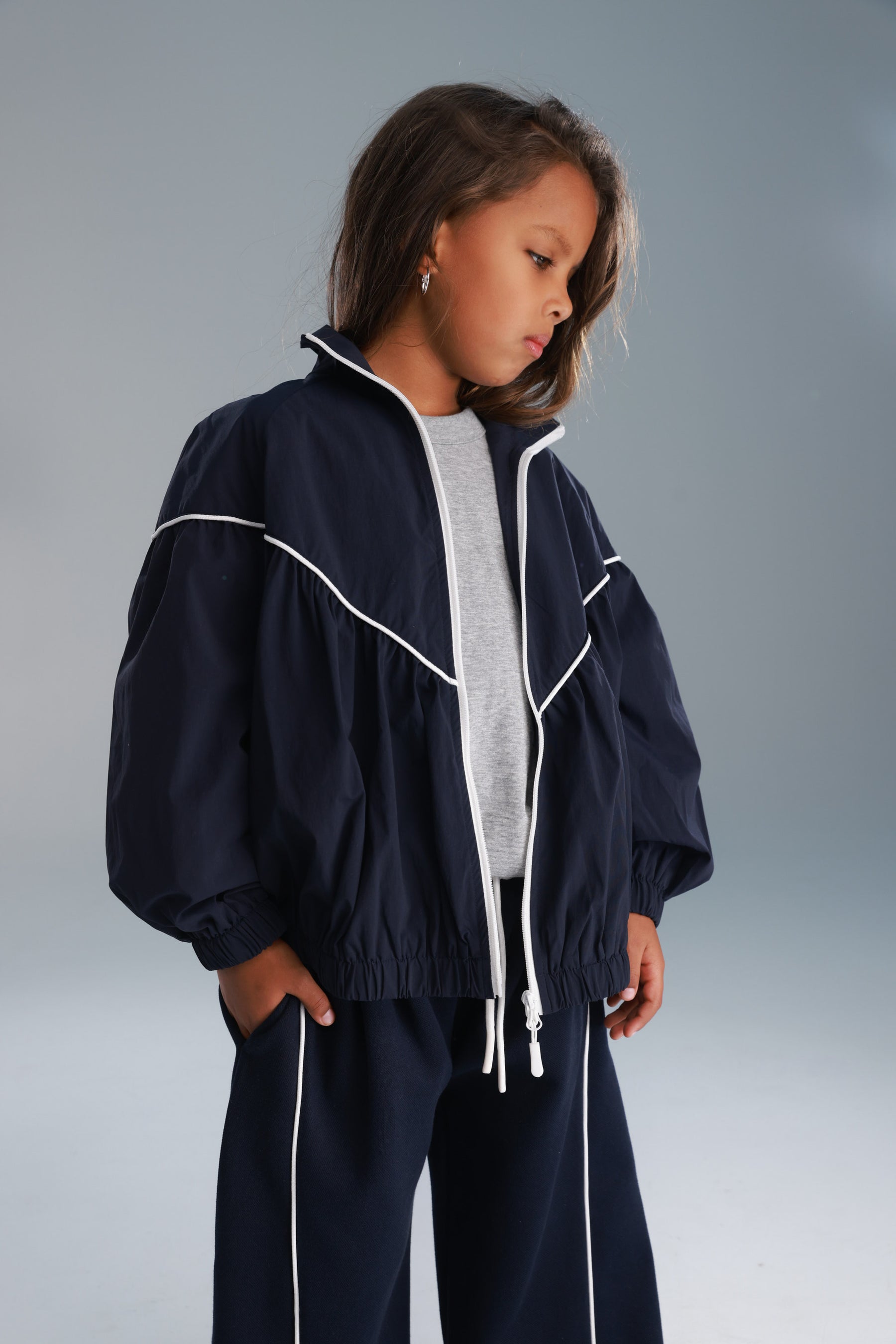 ג'קט מרגרט נייבי