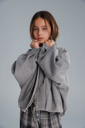 ג'קט ליאון אפור