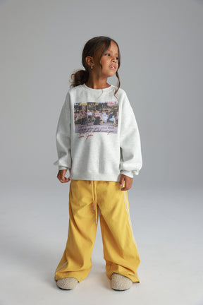 סוויטשירט צ'ייס אפור