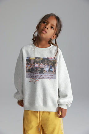 סוויטשירט צ'ייס אפור