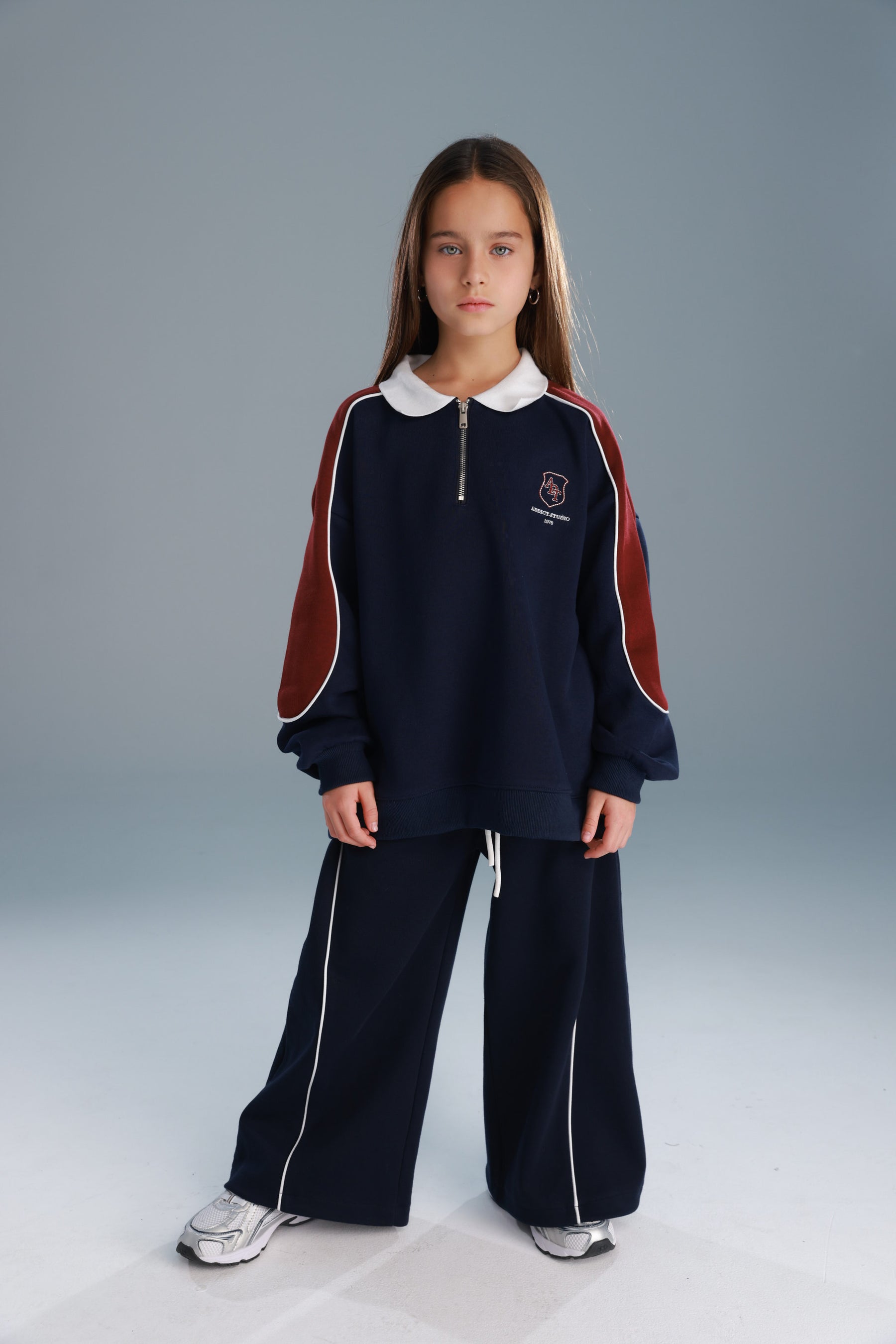 סוויטשירט לין נייבי