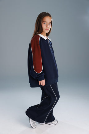 סוויטשירט לין נייבי