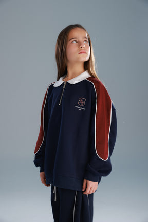 סוויטשירט לין נייבי