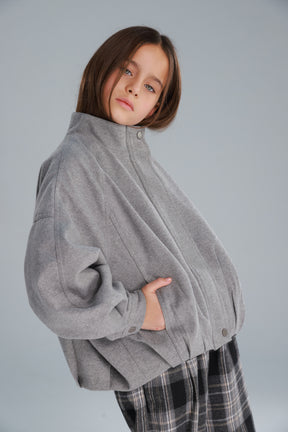 ג'קט ליאון אפור