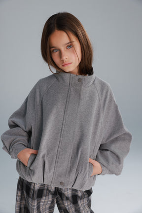 ג'קט ליאון אפור