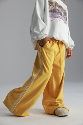 מכנסי ונסה צהובים