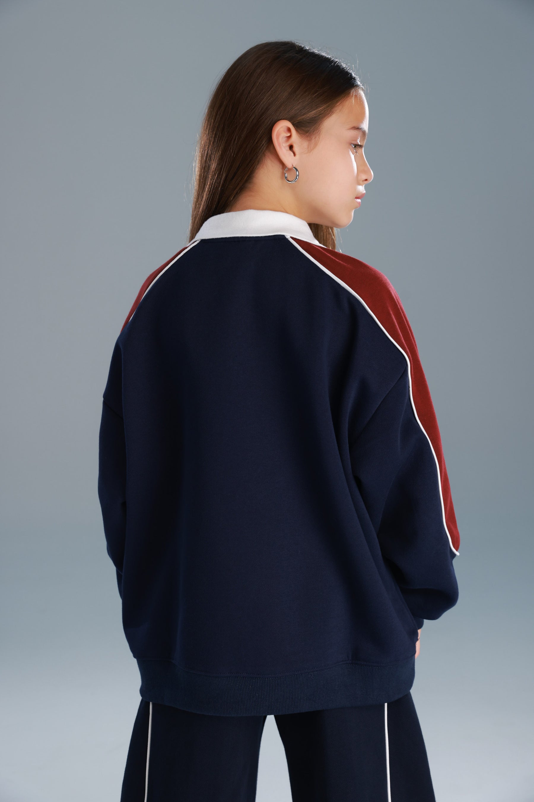 סוויטשירט לין נייבי