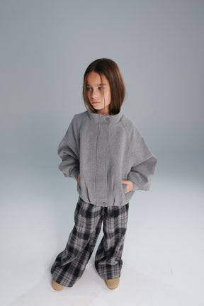 מכנסי סטיב אפורים