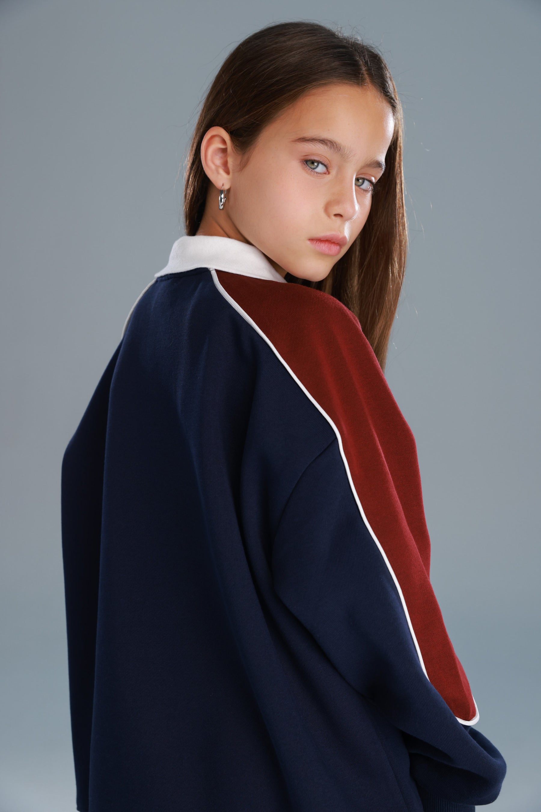 סוויטשירט לין נייבי