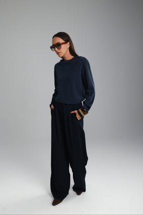 חולצת אמור נייבי