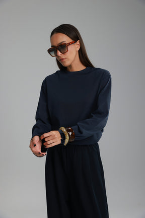 חולצת אמור נייבי