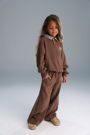 חליפת מאריס חומה