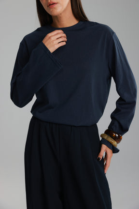 חולצת אמור נייבי