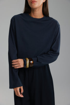 חולצת אמור נייבי