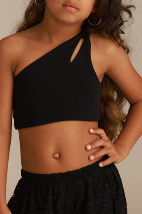 גופיית עמליה שחורה