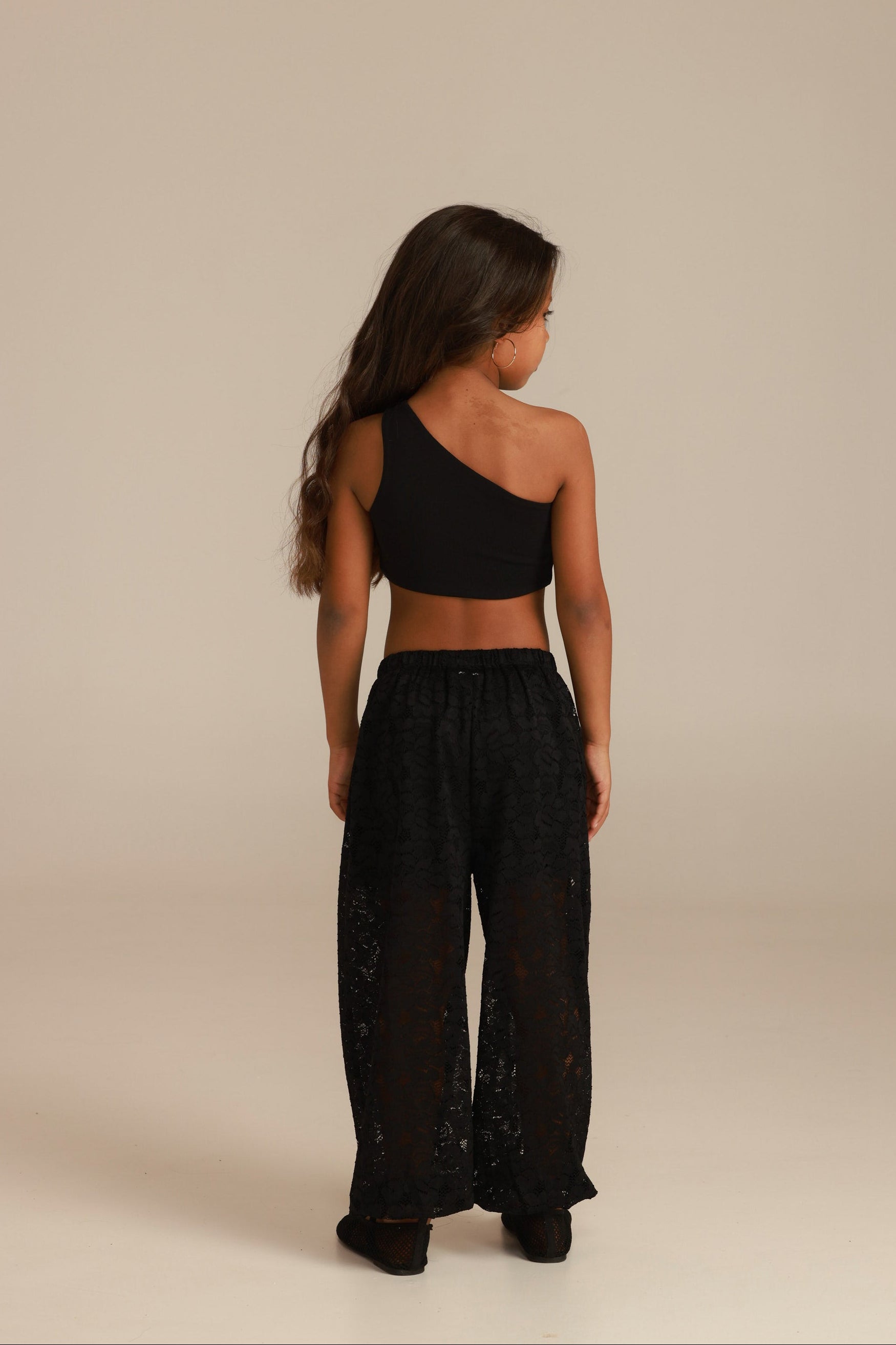 מכנסי ולנסיה שחורים