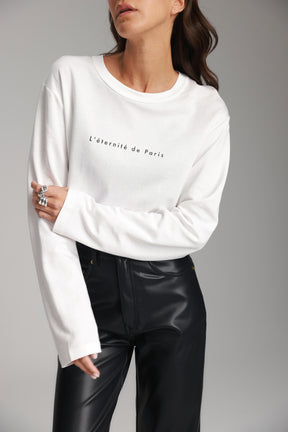 חולצת אמי לבנה