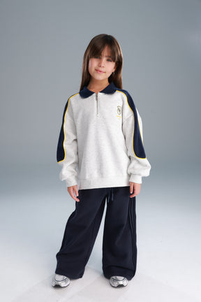 סוויטשירט לין אפור