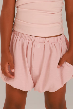 מכנסי ליאנה קצרים ורודים