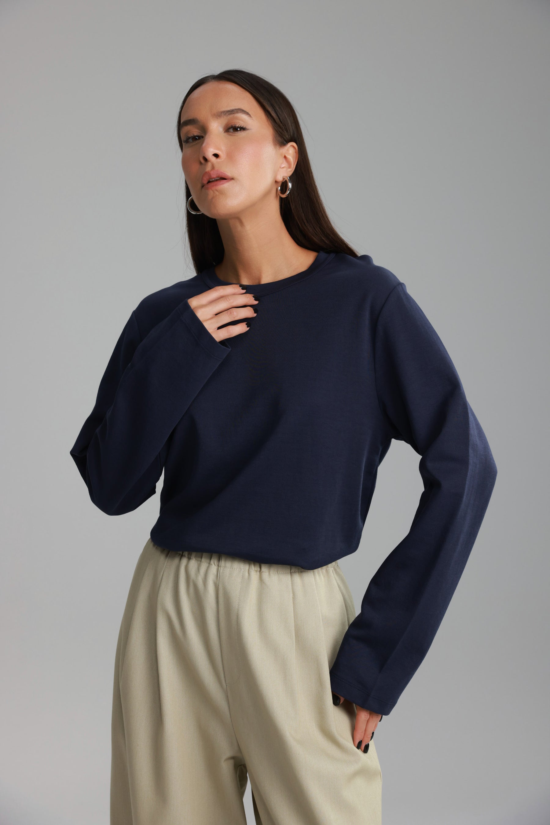 חולצת רורי נייבי